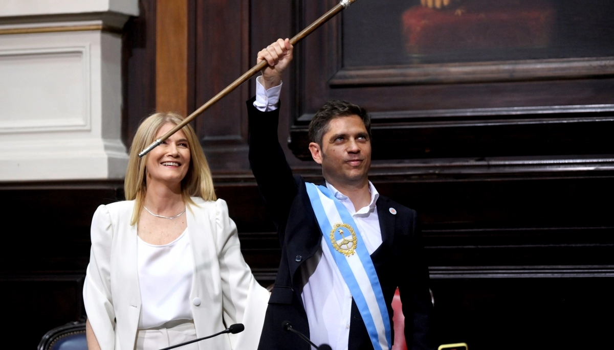 Axel Kicillof juró para su segundo mandato como gobernador bonaerense