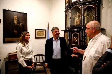 Jorge Macri visitó Mar del Plata y recorrió la Casa “Mama Antula”