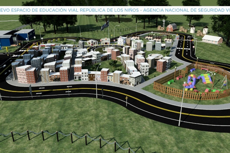 La República de los Niños contará con una ciudad en escala para aprender normas viales