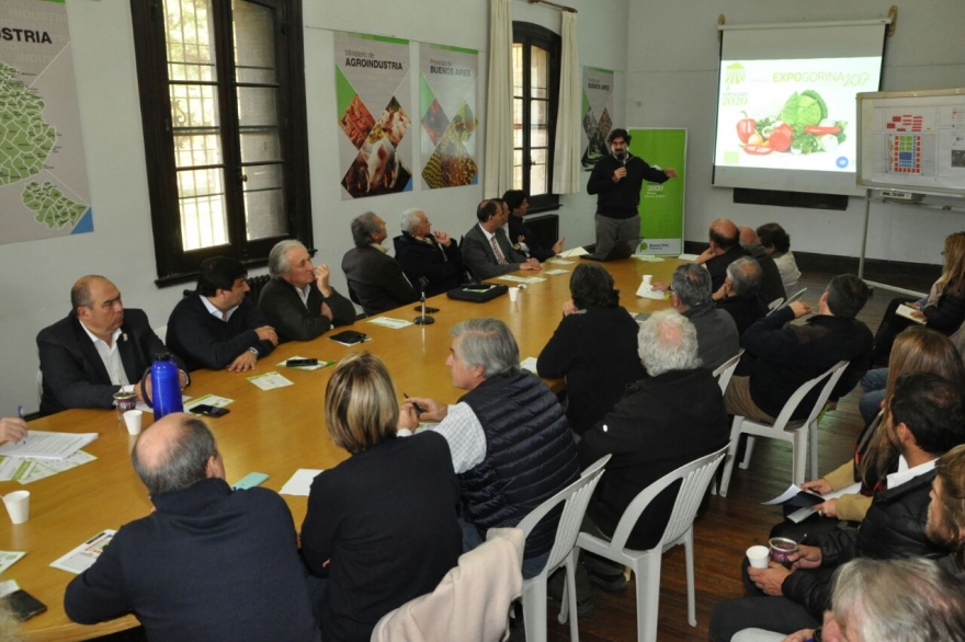 Agroindustria presentó la ExpoGorina 2017 y ratificó su “compromiso” con la horticultura
