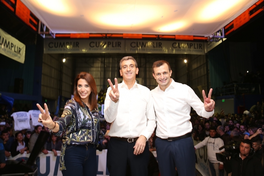 Con críticas al timbreo PRO y pensando en 2019, Randazzo lanzó su campaña desde Bolívar