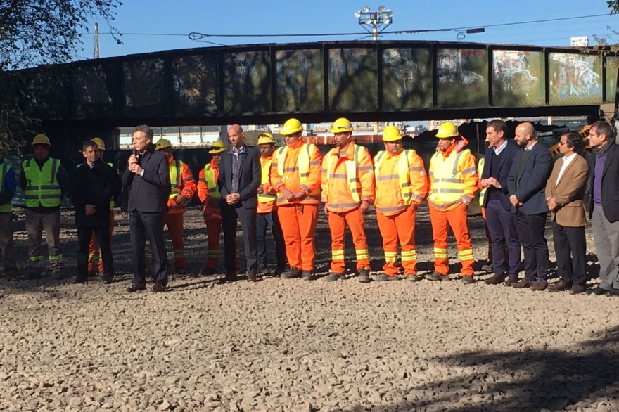 Macri anunció obra en viaducto Mitre: “Está comenzando a crecer la confianza entre nosotros"