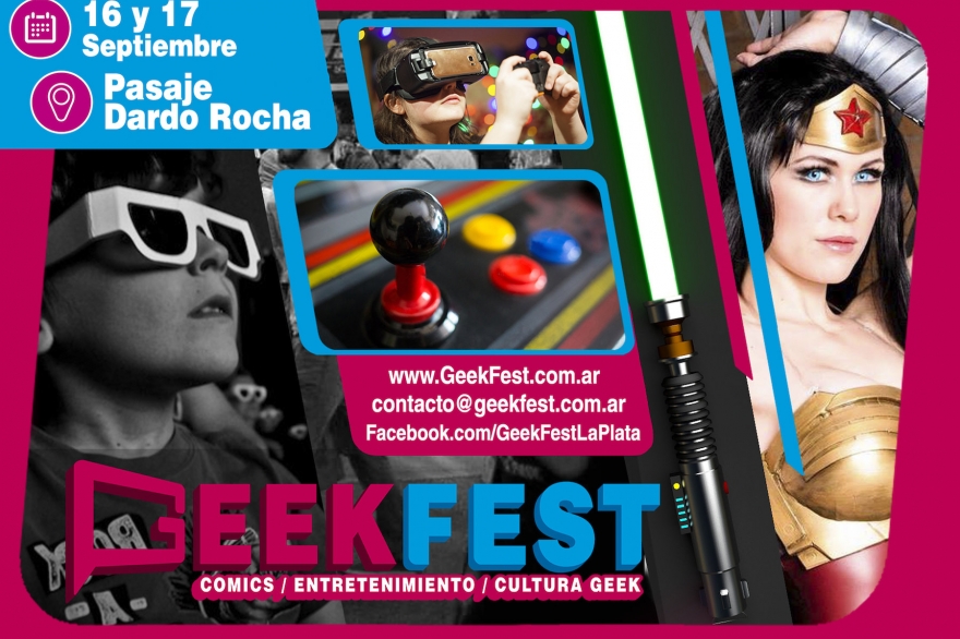 La Plata: se viene el “Geek Fest”, el primer festival de tecnología, entretenimiento, cine y cómics