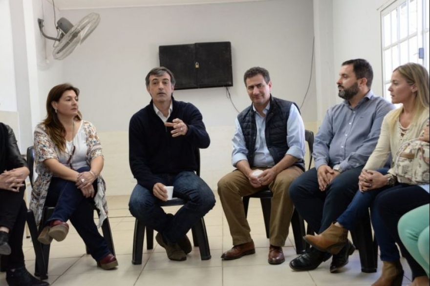 Bullrich relanzó su campaña en Brown y destacó: “Los vecinos ven el avance de las obras"