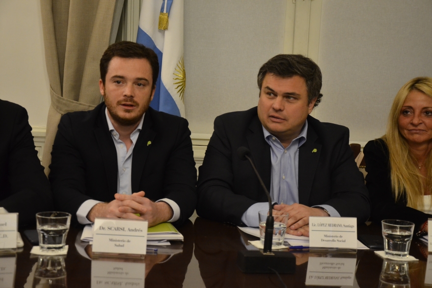 A Scarsi y López Medrano les tocó defender Presupuesto: inversión en obras y ampliación del SAME