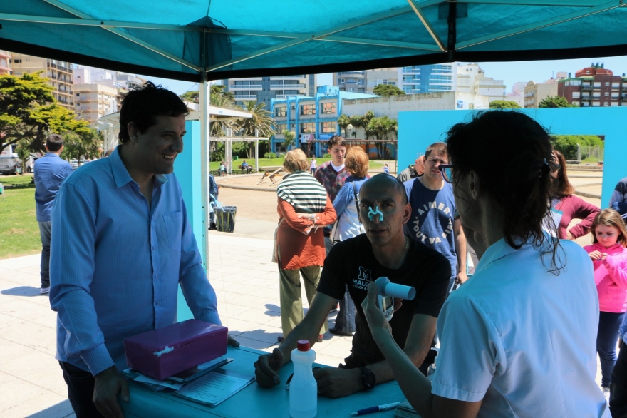 Impulsan desde Mar del Plata, novedosa campaña para prevenir enfermedades respiratorias