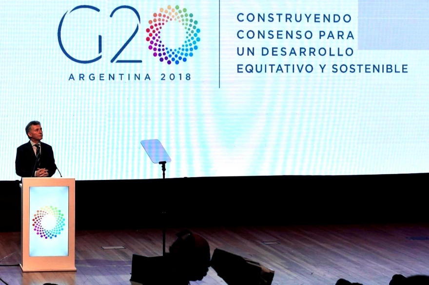 Macri asumió la presidenta del G-20 y aseguró que se centrará en las “necesidades de la gente”