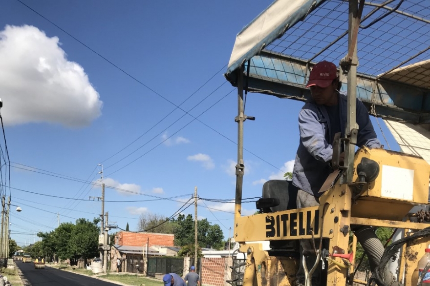 Cascallares destacó los trabajos que lleva adelante el municipio en Glew