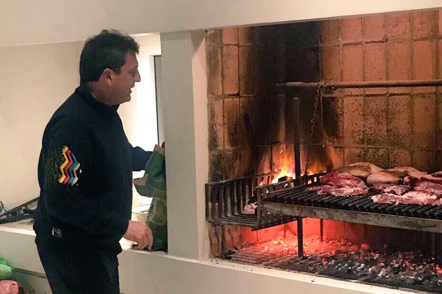 Se cortó sólo: Massa hizo un asado para su tropa en San Fernando, alejados del PJ bonaerense