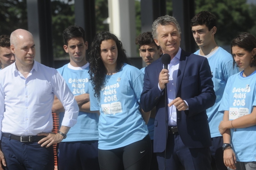 Macri retomó su agenda oficial y recorrió junto a Larreta las obras de la Villa Olímpica