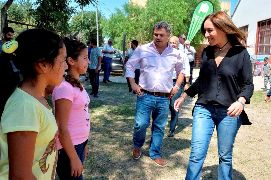 En Pilar, Vidal inauguró espacio de asistencia social que tiene comedor y brinda apoyo escolar