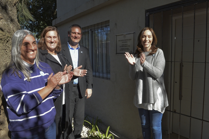 Junto a De la Torre y Campbell, Vidal visitó tres distritos de la Quinta Sección