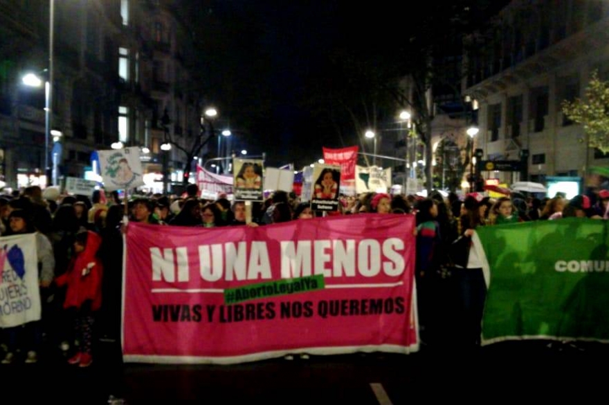 #NiUnaMenos: nueva movilización en el Congreso contra violencia de género y por aborto legal