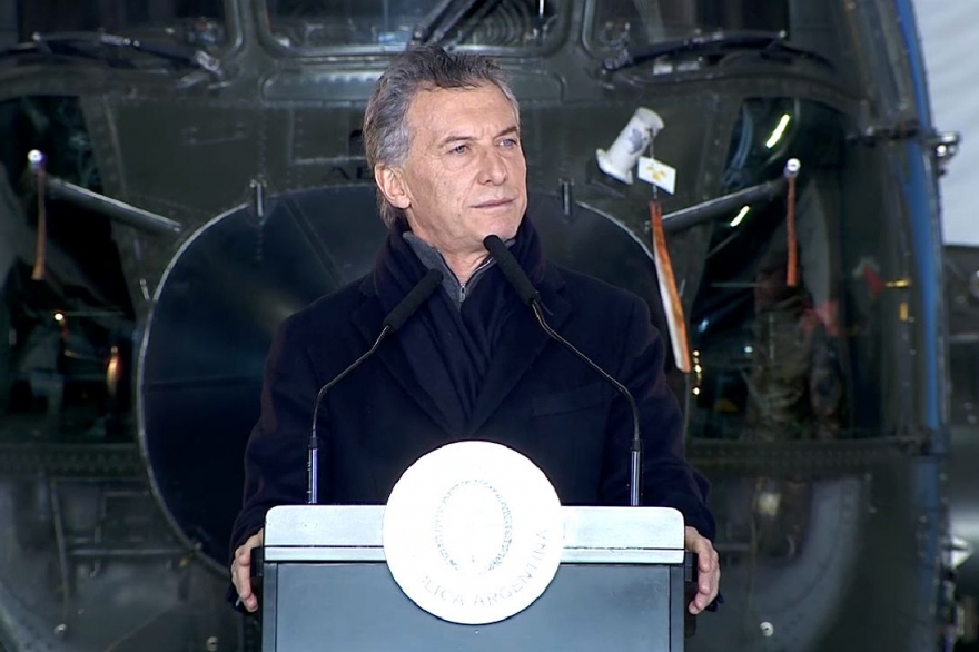 Macri anunció reformas en las FFAA y adelantó que participarán de la Seguridad Interior