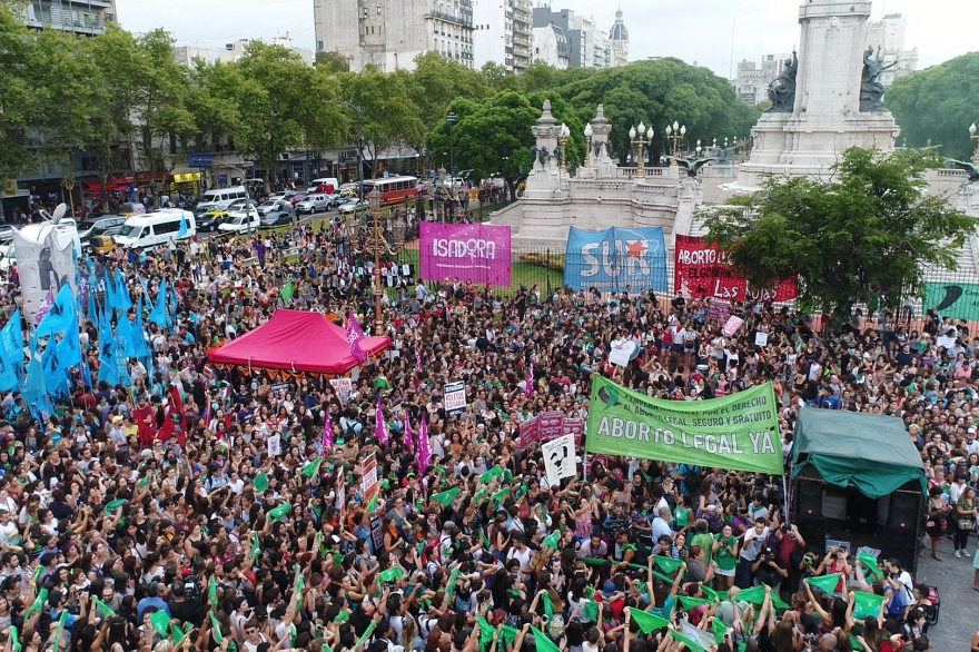 #8A Movilizaciones a favor y en contra del aborto en el Congreso: enterate de los cortes