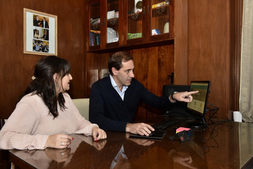 La Plata: Garro lanzó un sistema para agilizar el tiempo en trámites de factibilidad