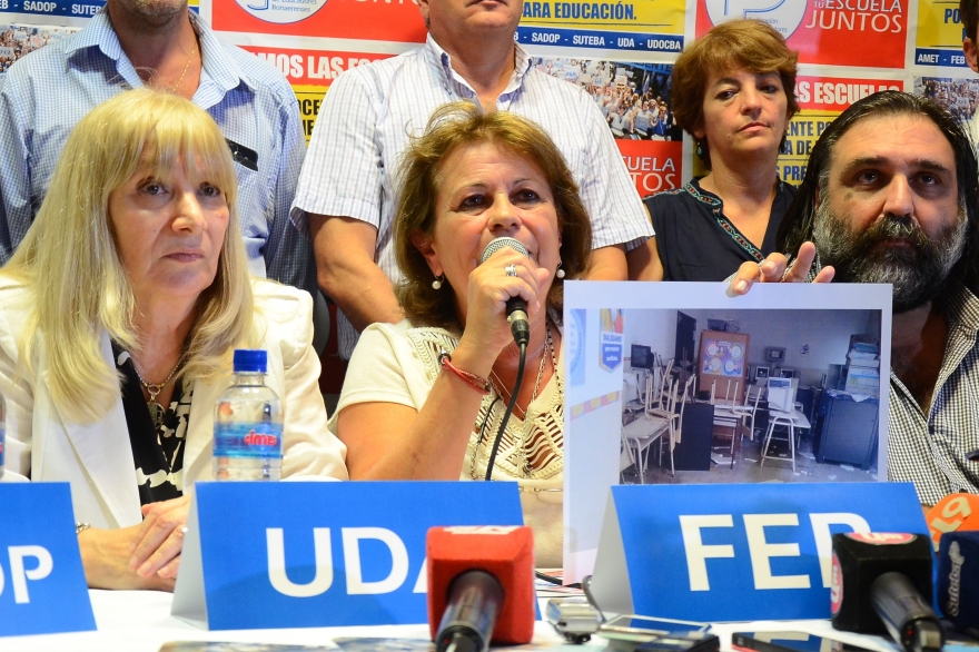 Se calienta conflicto: docentes denunciaron a Vidal y Macri por “violación de libertad sindical”