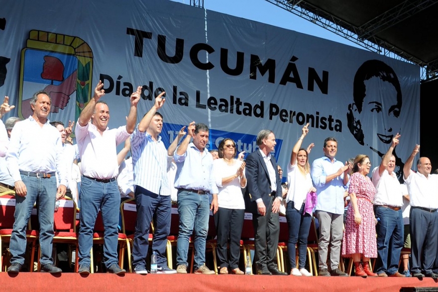 Manzur, Massa, Pichetto y hasta Scioli, en el acto del peronismo “no K” en Tucumán