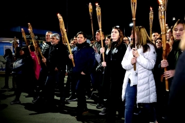 Kicillof en la Marcha de las Antorchas: “Han hecho lo imposible para terminar con el peronismo”