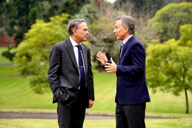 La primera foto oficial de la fórmula Juntos por el Cambio: Macri recibió a Pichetto en Olivos