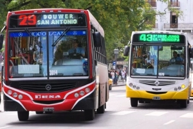 Una facción de la UTA adelantó paro en todo el AMBA