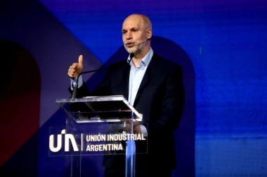 En una charla en la UIA, Larreta criticó al Gobierno y aseguró buscar “el fin de la grieta”