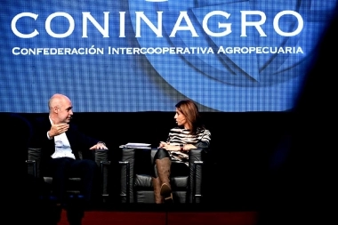 Desde Coninagro, Larreta resaltó al campo, al sector privado y las economías regionales