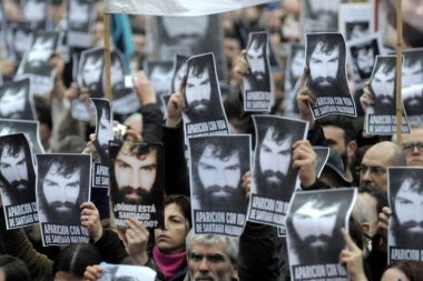 Marcha de "Verdad y Justicia" por Santiago Maldonado, a seis meses de su desaparición