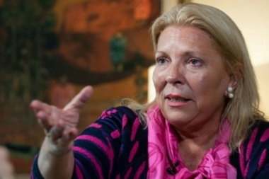 Carrió volvió a defender el préstamo al FMI y aseguró: "Es un seguro contra el golpe"