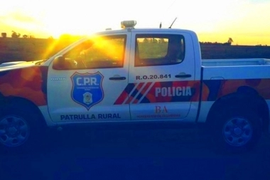 La Patrulla Rural baleó y arrestó a un hombre que golpeó y le disparó a su pareja