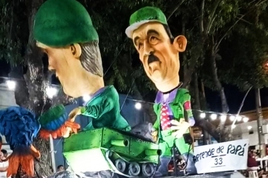 Hizo una carroza con simbología nazi y lo apartaron del Carnaval de Los Toldos