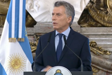 Antes de la marcha, Macri apuntó a Moyano: "Debemos fortalecer el diálogo sin extorsiones”