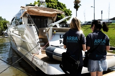 Arba retuvo ocho embarcaciones con deudas en San Fernando y les dio 24 horas para pagar