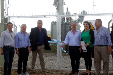 Inauguraron una subestación eléctrica en Pergamino: beneficiará a 800 vecinos