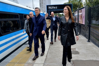 Macri, Vidal y Larreta más juntos que nunca: inauguraron la mega obra del Viaducto Mitre