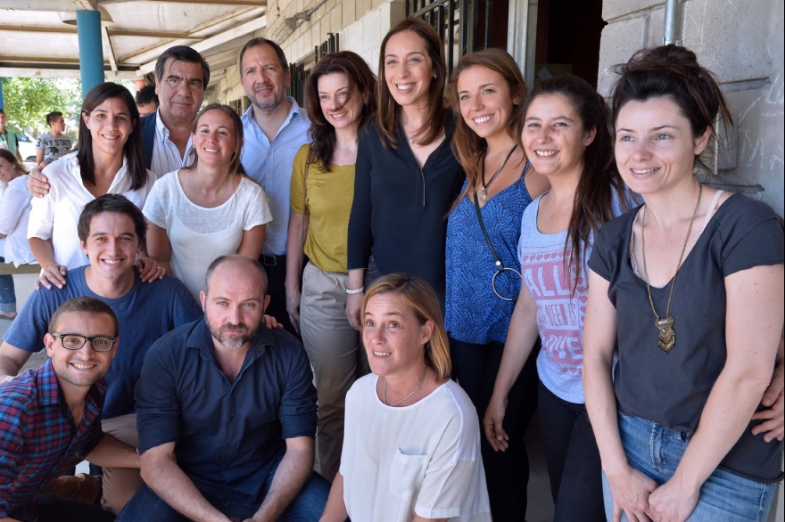 Vidal participó de un encuentro con organizaciones sociales asistidas por la Fundación Banco Provincia