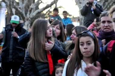 A tres meses de la masacre de Monte, Rocío, familiares y amigos marcharon para pedir justicia