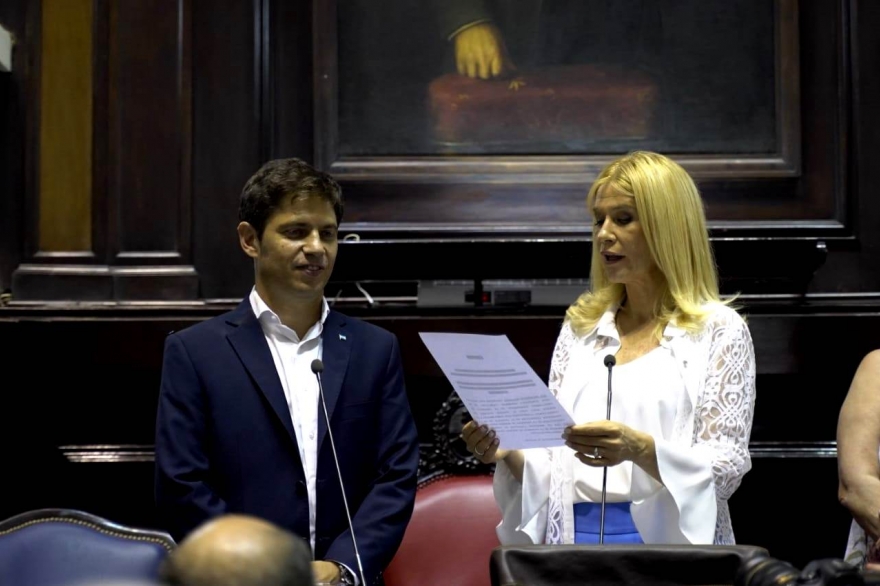 Mirá el vídeo: así juró Kicillof como gobernador bonaerense