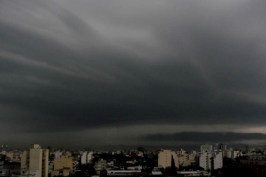 Alerta meteorológico: tormentas fuertes y ocasional caída de granizo en regiones de la Provincia