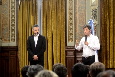 Girard asumió en ARBA y explicó el rol del organismo en las Emergencias de Kicillof