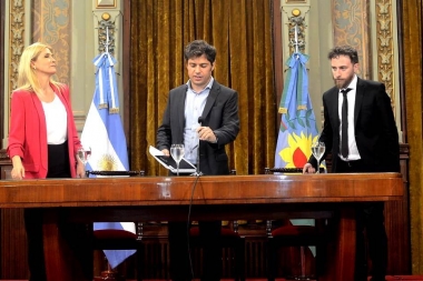 Kicillof acusó a la oposición de buscar “oportunismo político”, tras la caída de la Ley Impositiva