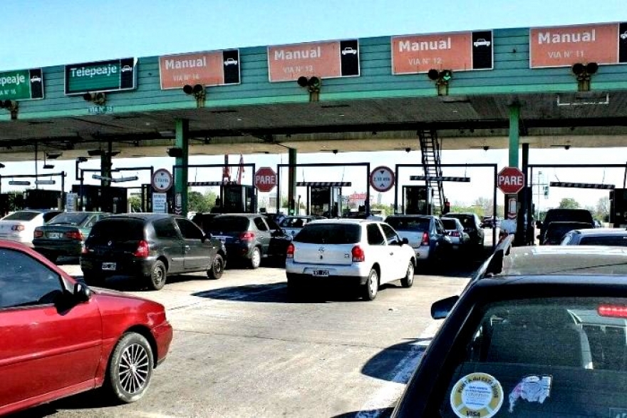 Se congelan los precios de peajes en autopistas y rutas para toda la temporada 2020