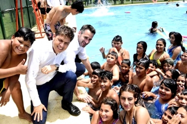 Junto a Achával, Kicillof inauguró las Escuelas de Verano 2020 en la localidad de Pilar