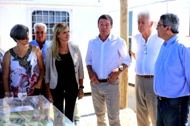 Cañuelas: Marisa Fassi y Javier Rodríguez, supervisaron el avance de obras del Mercado Agroganadero