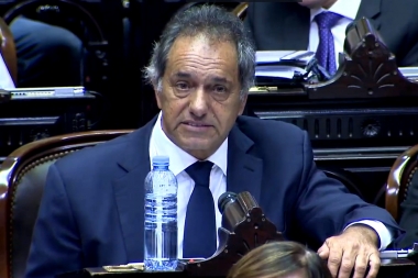 Escándalo en el Congreso: Cambiemos se retiró de la sesión cuestionando la presencia de Scioli