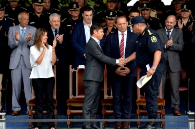 Cierre del Operativo Sol: junto a Berni y Frederic, Kicillof pidió “una policía decente y humanizada”