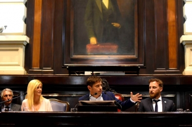 Sin anuncios, críticas a Vidal y la identidad bonaerense: ítems del discurso de Kicillof