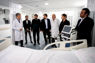 Coronavirus: Kicillof visitó dos Hospitales en San Martín y resaltó el rol del estado
