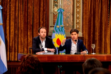 Kicillof quiere tres años de gracia para pagar la deuda y quita del 7 por ciento del capital