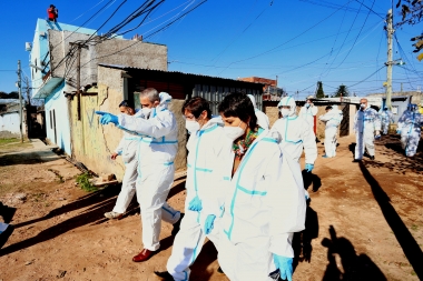 Kicillof en Villa Azul: evaluación de un proyecto de urbanización para la zona de Quilmes